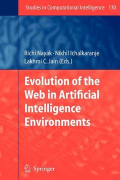 portada evolution of the web in artificial intelligence environments (en Inglés)