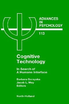 portada cognitive technology: in search of a humane interface