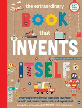 portada The Extraordinary Book That Invents Itself: (Kid'S Activity Books, Stem Books for Kids. Steam Books) (en Inglés)