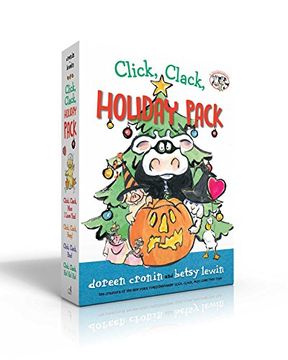 portada Click, Clack, Holiday Pack: Click, Clack, moo i Love You! Click, Clack, Peep! Click, Clack, Boo! Click, Clack, ho, ho, ho! (Click Clack Collection) (en Inglés)