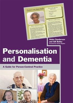portada Personalisation and Dementia: A Guide for Person-Centred Practice (en Inglés)