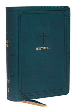 portada Nkjv, End-Of-Verse Reference Bible, Compact, Leathersoft, Teal, red Letter, Comfort Print: Holy Bible, new King James Version (en Inglés)