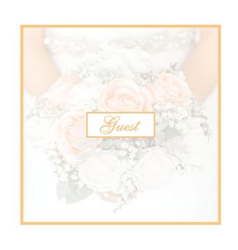 portada Guest Book for Weddings: Hard Cover Guestbook With 110 Pages 8.5 x 8.5 Sign In Memory Book Keepsake For Wedding Guest, Bridal Shower, Anniversa (en Inglés)