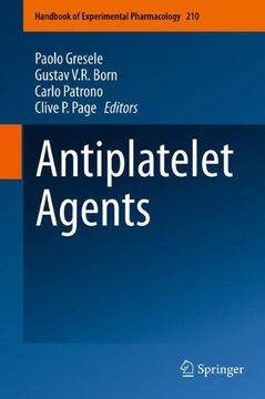 portada Antiplatelet Agents (Handbook of Experimental Pharmacology)