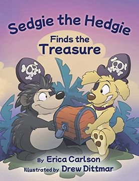 portada Sedgie the Hedgie Finds the Treasure (The Adventures of Sedgie the Hedgie) (en Inglés)