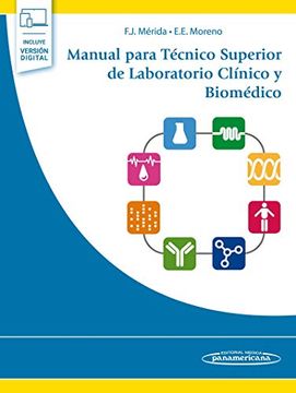 portada Manual Para Técnico Superior de Laboratorio Clínico y Biomédico (Incluye E-Book Digital)