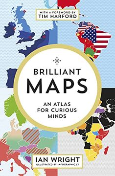 portada Brilliant Maps: An Atlas for Curious Minds (in English)