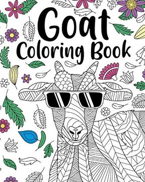 portada Goat Coloring Book (in English)