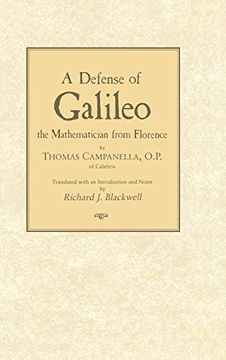 portada Defense of Galileo: The Mathematician From Florence (in English)