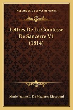 portada Lettres De La Comtesse De Sancerre V1 (1814) (en Francés)