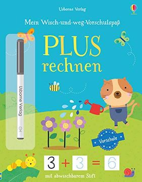 portada Mein Wisch-Und-Weg-Vorschulspaß: Plus Rechnen (en Alemán)