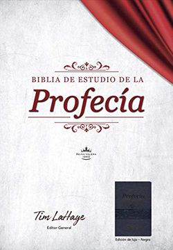 portada Biblia de Estudio de la Profecía: Reina-Valera 1960, Tapa Negra: Negro