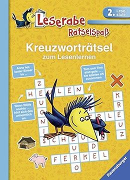 portada Kreuzworträtsel zum Lesenlernen (2. Lesestufe) 