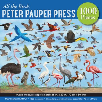 portada All the Birds Jigsaw Puzzle: 1,000 Pieces (in English)