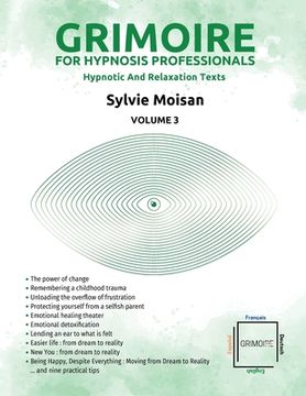 portada Grimoire for hypnosis professionals: hypnotic and relaxation texts - Volume 3: Volume 3