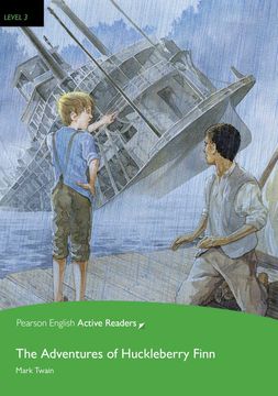 portada Level 3: The Adventures of Huckleberry Finn Book and Multi-Rom With Mp3Pack (Pearson English Active Readers) 