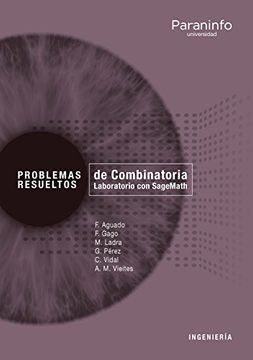 portada Problemas Resueltos de Combinatoria: Laboratorio con Sagemath
