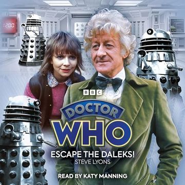 portada Doctor Who: Escape the Daleks!  3rd Doctor Audio Original