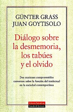 portada Dialogo Sobre la Desmemoria, los Tabues y el Olvido (in Spanish)