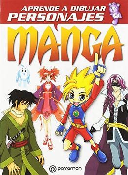 portada Aprende a Dibujar Personajes Manga (in Spanish)