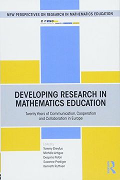 portada Developing Research in Mathematics Education: Twenty Years of Communication, Cooperation and Collaboration in Europe (European Research in Mathematics Education) (en Inglés)