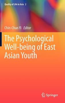 portada the psychological well-being of east asian youth (en Inglés)