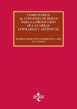 portada Comentarios al Convenio de Berna Para la Protección de las Obras Literarias y Artísticas (Derecho - Práctica Jurídica)