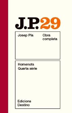 portada Direcció Lisboa: O. C. Josep Pla. Volum 28 (O. C. Pla)