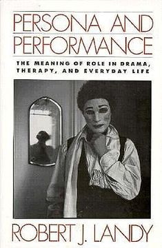 portada persona and performance,the meaning of role in drama and therapy