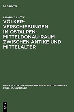 portada Volkerverschiebungen im Ostalpen-Mitteldonau-Raum Zwischen Antike und Mittelalter (375-600) (Reallexikon der Germanischen Altertumskunde - Ergänzungsbänd) (en Inglés)