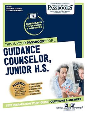 portada Guidance Counselor, Junior H. S. (en Inglés)