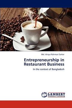 portada entrepreneurship in restaurant business (en Inglés)