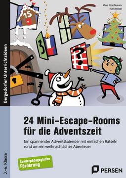 portada 24 Mini-Escape-Rooms für die Adventszeit - Sopäd (en Alemán)