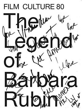 portada The Legend of Barbara Rubin: Film Culture 80 (en Inglés)