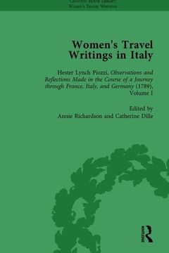 portada Women's Travel Writings in Italy, Part I Vol 4 (en Inglés)