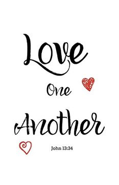 portada Love one Another: John 13: 34 (en Inglés)