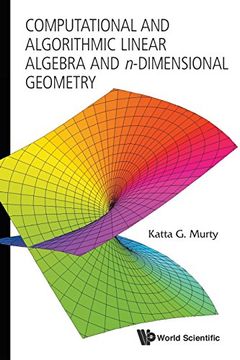 portada computational and algorithmic linear algebra and n-dimensional geometry (in English)