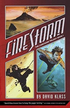 portada Firestorm (Caretaker Trilogy (Paperback)) (en Inglés)