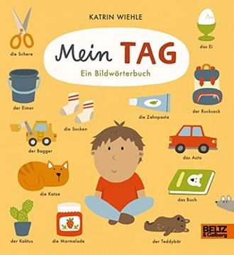 portada Mein Tag: Ein Bildwörterbuch. Vierfarbiges Pappbilderbuch (in German)