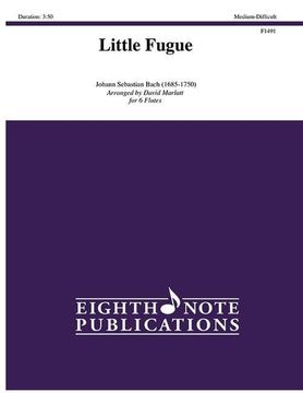 portada Little Fugue: Score & Parts (en Inglés)
