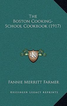 portada the boston cooking-school cookbook (1917) (in English)