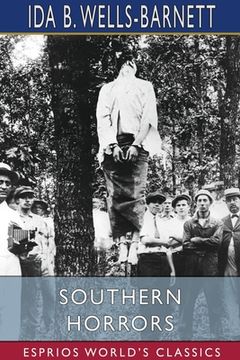 portada Southern Horrors (Esprios Classics) 