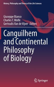 portada Canguilhem and Continental Philosophy of Biology (en Inglés)