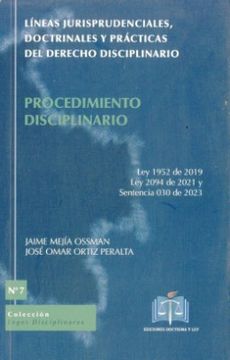 portada Procedimiento Disciplinario (in Spanish)