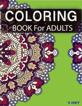 portada Coloring Books For Adults 4: Coloring Books for Grownups: Stress Relieving Patterns