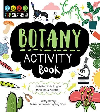 portada Stem Starters for Kids Botany Activity Book: Packed With Activities and Botany Facts! (en Inglés)