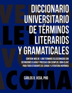 portada diccionario universitario de t rminos literarios y gramaticales (in Spanish)