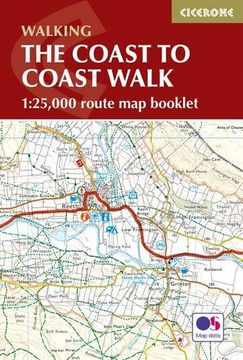 portada The Coast to Coast Map Booklet: 1:25,000 OS Route Map Booklet (British Long Distance)