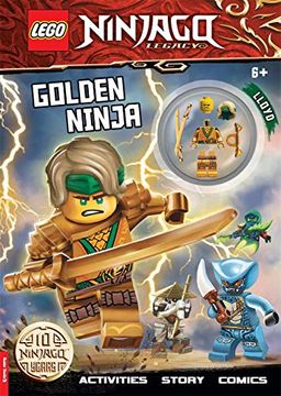 portada Lego® Ninjago®: Golden Ninja: Activity Book With Minifigure (en Inglés)