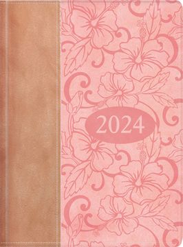 portada The Treasure of Wisdom - 2024 Executive Agenda - Beige and Blush: An Executive Themed Daily Journal and Appointment Book with an Inspirational Quotati